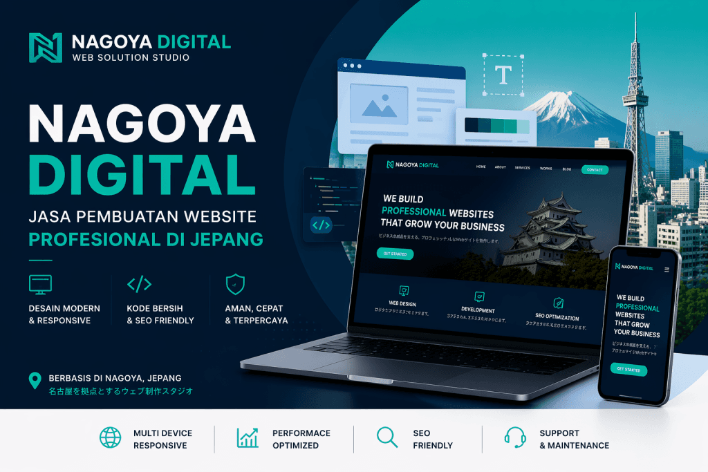 Nagoya Digital: Solusi Website Profesional untuk Bisnis Anda di Jepang